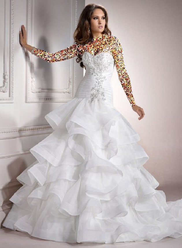 لباس عروس رویایی زیبا و شیک