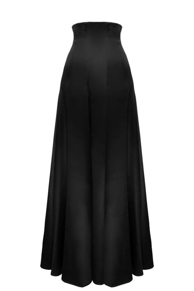جدیدترین مدل دامن بلند مشکی میدی مجلسی زنانه برای ست های مختلف بلوز شیک و زیبا