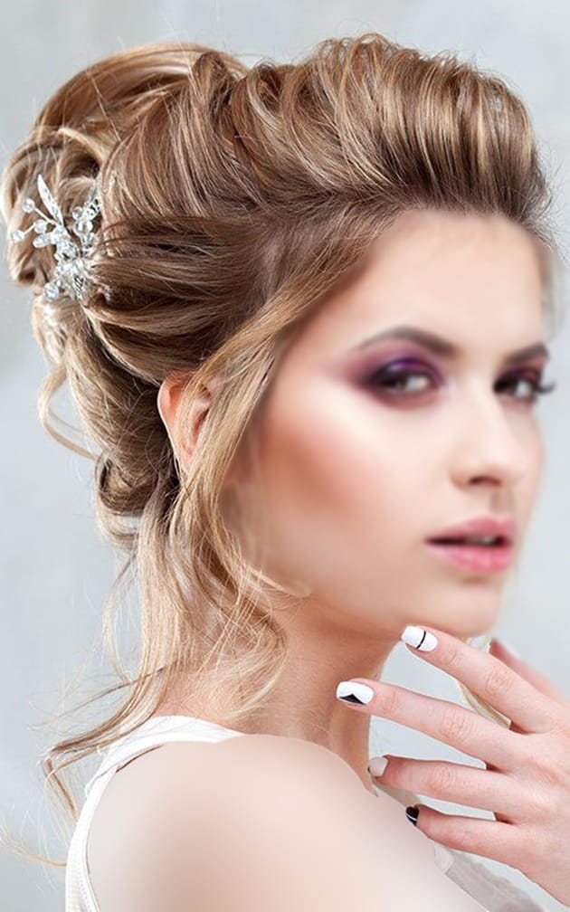 مدل موی عروس ساده ایرانی