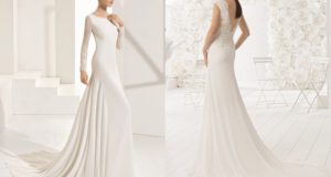 لباس عروس جدید دنباله دار