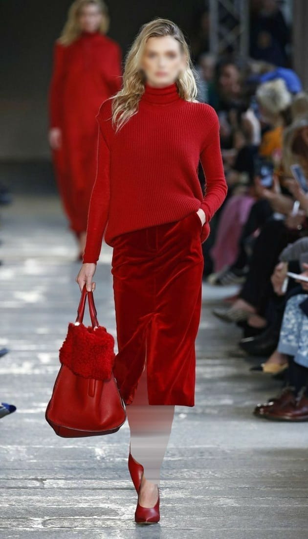 مدل بلوز دامن جذاب زنانه قرمز