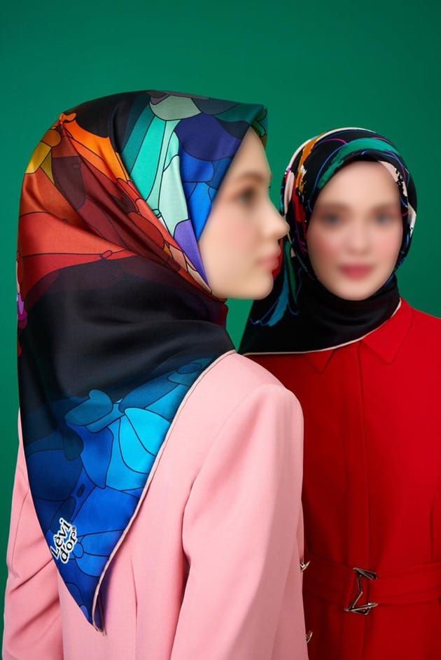 منحصر به فرد ترین مدل های روسری شیک و جذاب