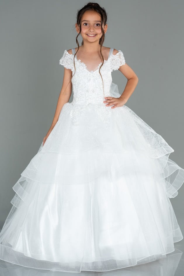 زیباترین لباس عروس بچه گانه پرنسسی جهان