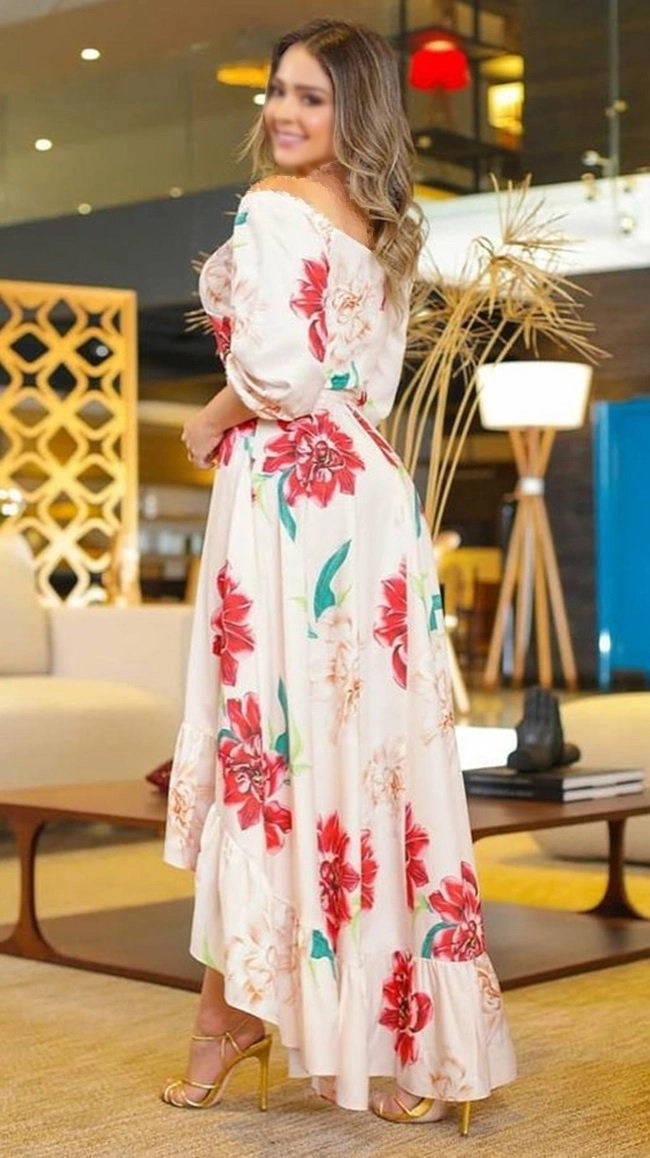 لباس گل دار شیک، زیبا و جذاب خنک برای تابستان