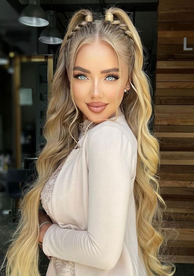 انواع مدل موی خرگوشی دخترانه فانتزی برای استایل های شیک و جذاب دخترونه