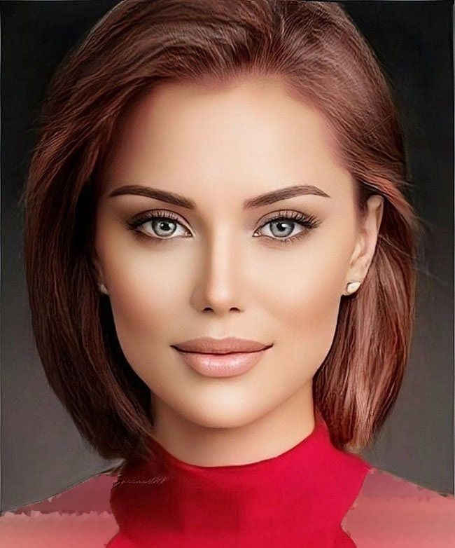 چهره ای زیبا، جذاب و درخشان با انواع مدل های جدید آرایش مو
