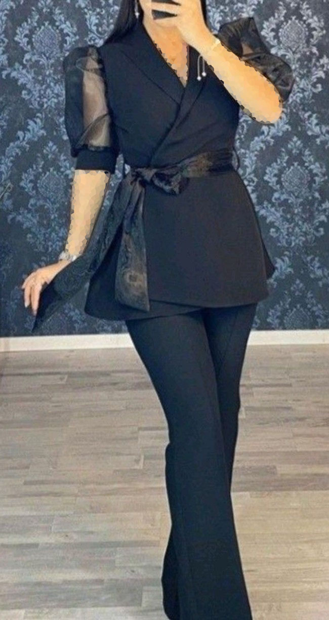 شیک ترین مدل کت شلوار مجلسی مشکی فوق العاده زیبا و جذاب شیک ترین مدل کت شلوار مجلسی مشکی فوق العاده زیبا و جذاب