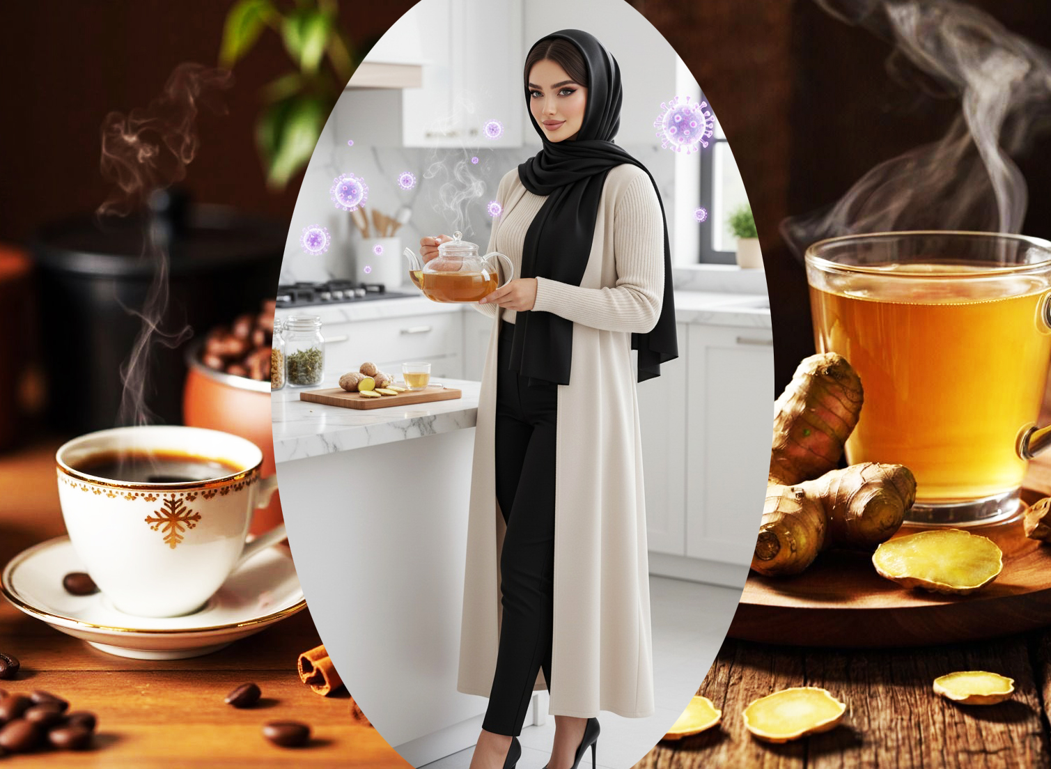خواص چای زنجبیل