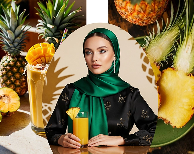 خواص آناناس برای پوست
