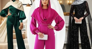 سرهمی مجلسی پاییزی پوشیده