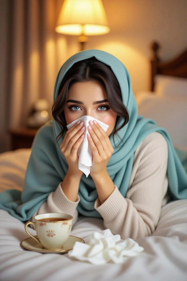 آبریزش بینی و خستگی علائم ابتلا به آنفولانزا می باشد آبریزش بینی و خستگی علائم ابتلا به آنفولانزا می باشد