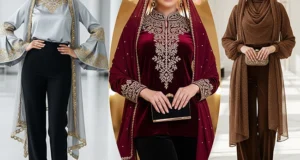 بلوز شلوار مجلسی لاکچری