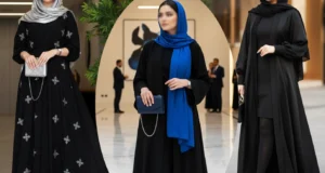 مانتو مشکی بلند رسمی
