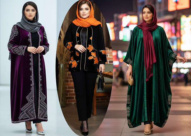 مانتو زنانه شیک و گرم
