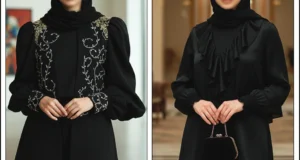 شومیز مزونی مشکی
