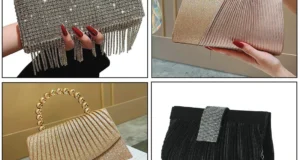 کیف دستی حصیری مجلسی