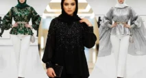 شومیز مجلسی ابریشمی طرح دار