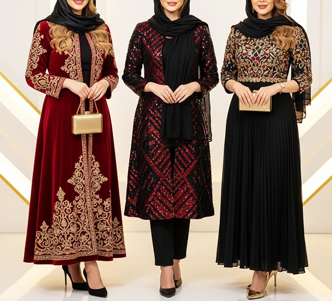 استایل شب یلدا با پیراهن های مجلسی بلند و رنگهای عاشقانه استایل شب یلدا با پیراهن های مجلسی بلند و رنگهای عاشقانه