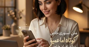 متن استوری کوتاه خاص