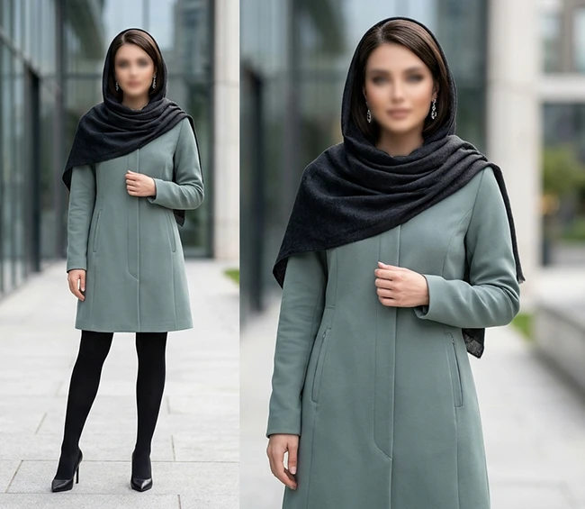 مانتو اسپرت مینیمال، مانتو ساده دخترانه، استایل مینیمال دخترانه
