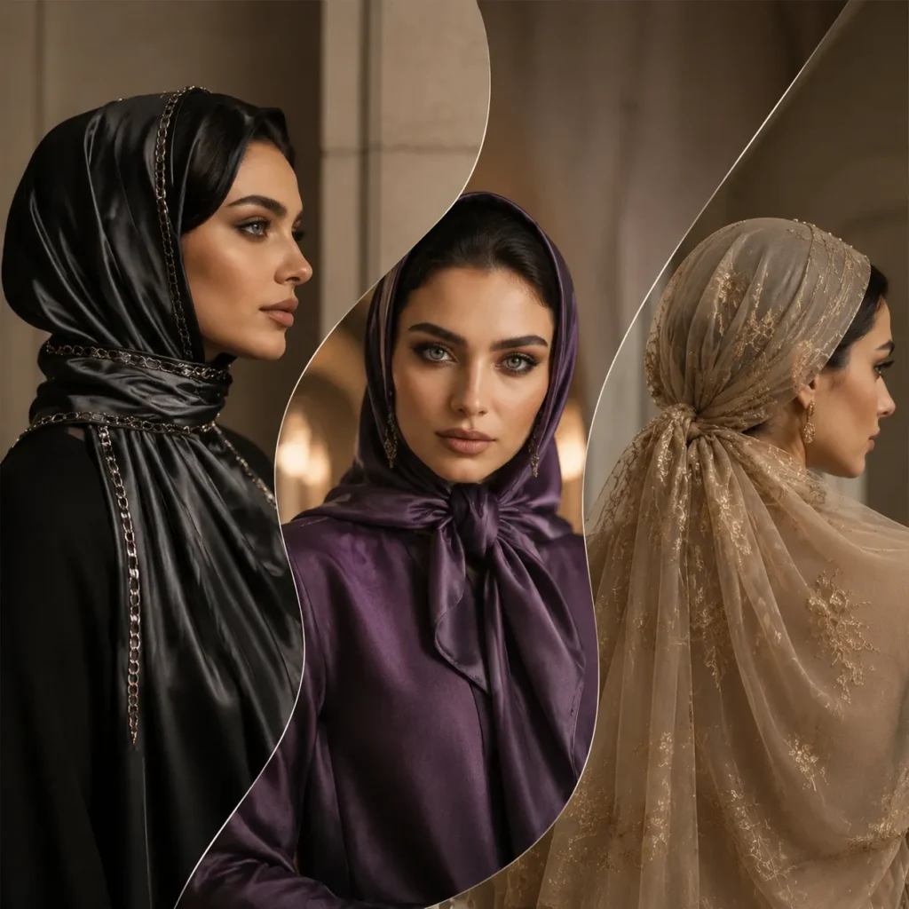 بستن شال حرفه ای